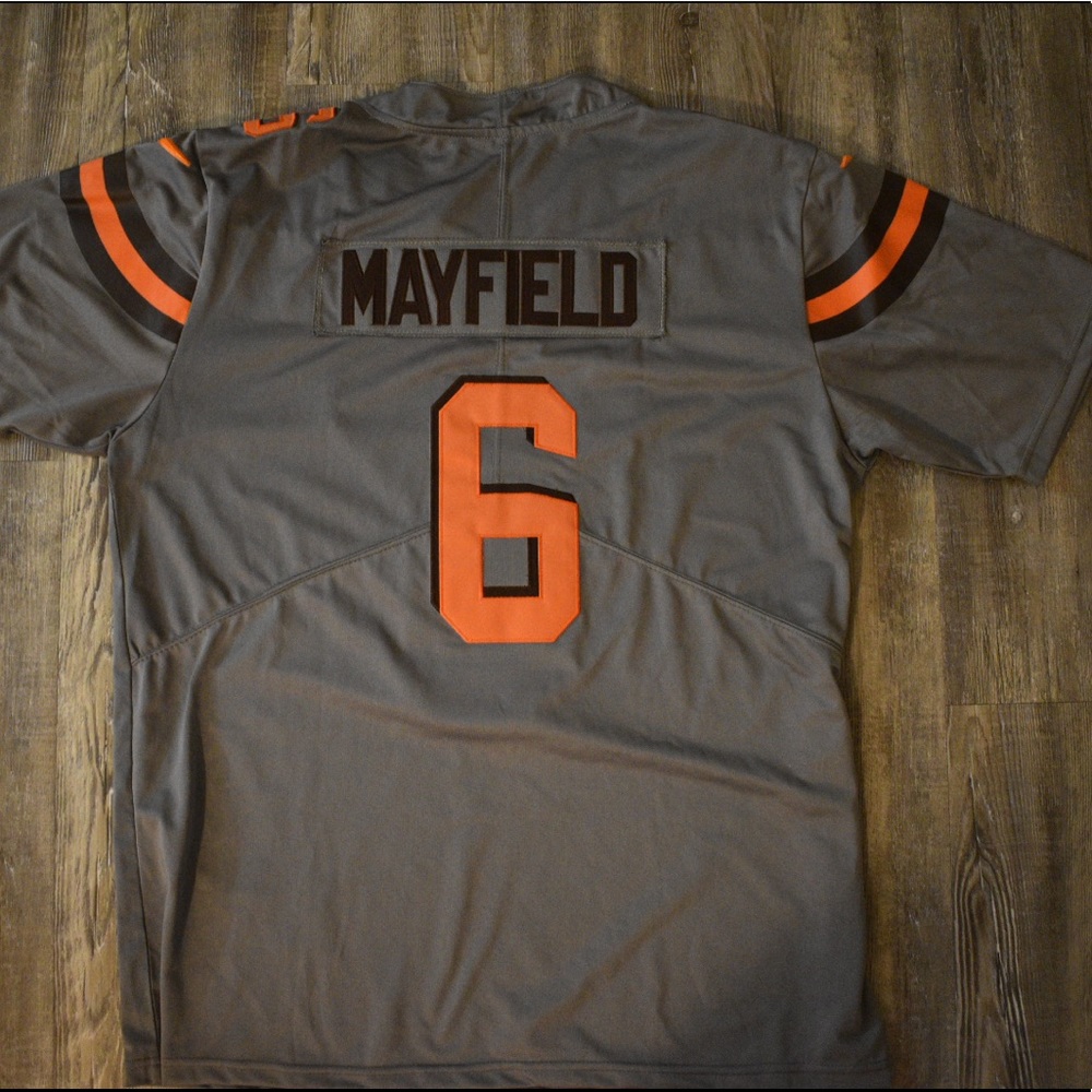 Cleveland Browns Baker Mayfield - Stitched Jersey